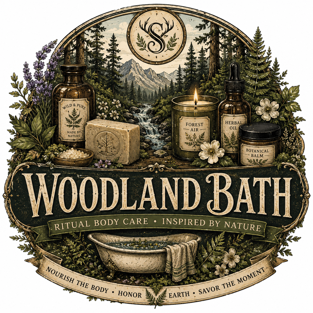 Woodland Bath