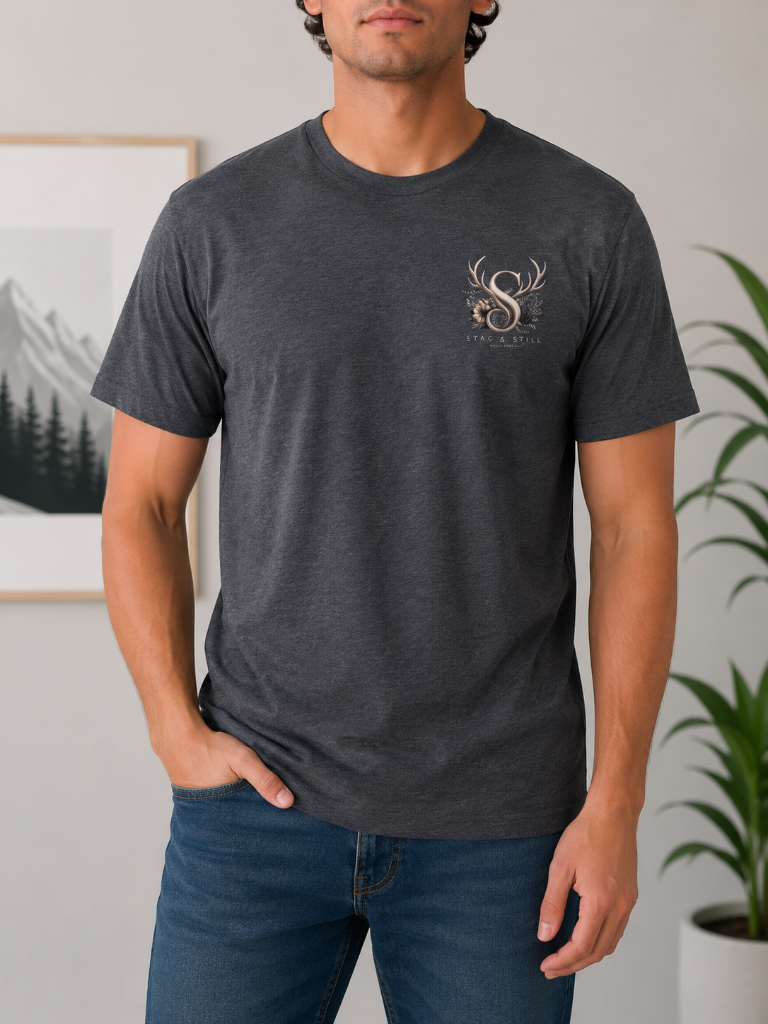 Idahome Shirt | Idaho Graphic Tee | Where Magic Is a Place | Idaho Mountain Shirt | Nature Lover Gift | Unisex Idaho Apparel