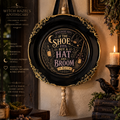 Witchy Wall Decor – Gothic Witch Wall Plaque | Funny Halloween Decor | Witch Hazel